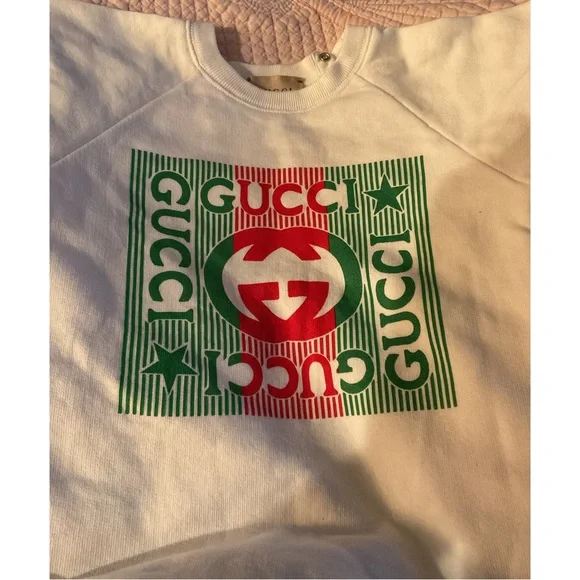 GUCCI ~Baby Felted Sweatshirt - Picture 12 of 15